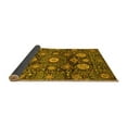thumbnail image 2 of Ahgly Company Indoor Rectangle Abstract Yellow Modern Area Rugs, 8' x 12', 2 of 4