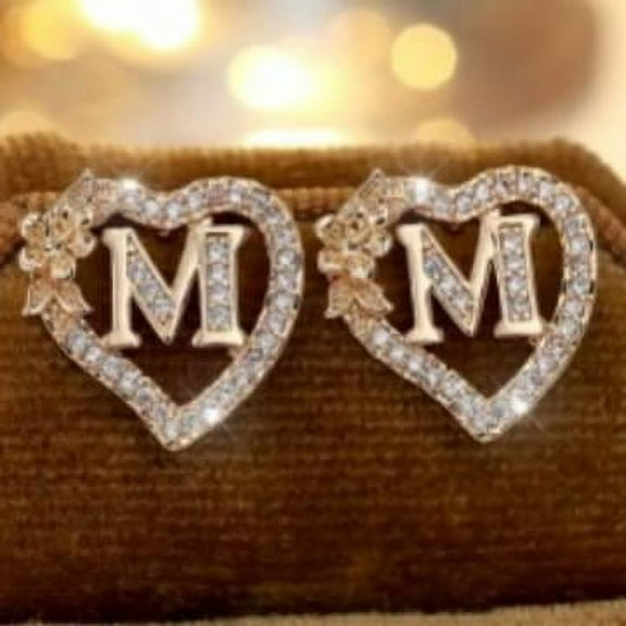 SEPARQI 925 Sterling Silver Stud Earrings Birth Cubic Zircon Fashion Jewelry For Women