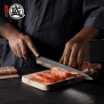 thumbnail image 5 of MITSUMOTO SAKARI 10-inch Japanese Sashimi Knife, Tungsten Alloy Kitchen Chef Knife, 5 of 6