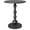 Matte Black, variant on Metal Small End Table, Matte Black Round Side Table Nightstand for Bedside or Sofa,Small Accent Pedestal Table for Living Room Corners Bedroom Patio and bar (Matte Black)