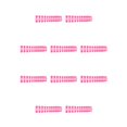thumbnail image 1 of Guardurnaity 24 Pack Frosted Press on Nails DIY Exquisito estilo francés Colorfast Personalidad Acrílico Nail para amantes de la manicura 14pink 14 rosa 10Conjunto, 1 of 6
