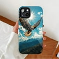 thumbnail image 2 of Mountain Eagle Soaring Under Sun Bold Wildlife Phone Case Compatible with iPhone 11/12/13/14/15/16 Pro Max Plus Protective Chic for Outdoor Explorers, 2 of 9