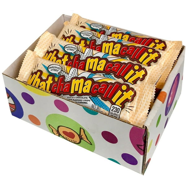 WhatchaMacallit Candy Bar (Pack of 16) By CandyLab