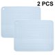 thumbnail image 1 of Salvamanteles grande de silicona, 2 uds., platos calientes/soporte para ollas resistente al calor, 1 of 5