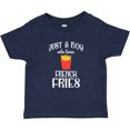 thumbnail image 3 of Inktastic Just a Boy Who Loves French Fries Boys Toddler T-Shirt, 3 of 5