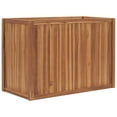 thumbnail image 1 of vidaXL Raised Bed 100x50x70 cm Solid Teak Wood, 1 of 5