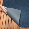 thumbnail image 2 of Indoor/Outdoor Carpet with Rubber Marine Backing - Blue 6' x 40' - Several Sizes Available - Carpet Flooring for Patio, Porch, Deck, Boat, Basement or Garage, 2 of 5