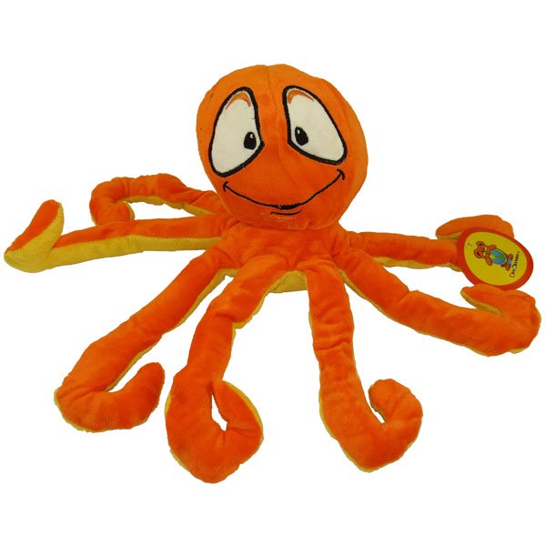 Toy Network Plush OCTOPUS (Orange) (12 inch)