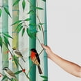 thumbnail image 3 of Orinice  Colorful Bird Shower Curtain Birds on Tree Branch Decorative Bath Curtain  Polyester Fabric Waterproof Bathroom Curtain with 12 Hooks 60x72, 3 of 7