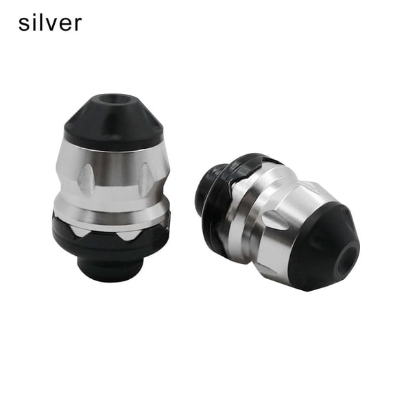 High Quality Aluminum Alloy E-Bike Durable Anti Crash Protector Electric Scooter Accessories Slider Cups Shockproof SILVER