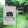 thumbnail image 3 of Home Sweet Home Garden Flag Everyday 12" x 18"，Floral Home Sweet Home Small Yard Flag Seasonal Farmhouse Outdoor Decoration, 3 of 5