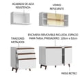 thumbnail image 4 of Cocina Integral Completa Modular Madesa Reims 180cm Blanco 3, 4 of 10
