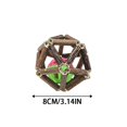 thumbnail image 2 of Interactive Cat Toy With Inside Natural Wooden Teaser For Indoor Outdoor Play Stimulating Exercise Dog Chew for Small Dogs Small Chew Rope Dog Training Large Breed Strong Chew for Dogs Aggressive Chew, 2 of 2
