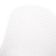 thumbnail image 7 of Posey Chair - White Outdoor Dining Chairs With Stability. Polypropylene For Weather Resistance. Stable Frames Diamond Mesh Pattern. Backyard Opulence. 18.83 In. Depth, 21.93 Width, 33.16 Height,, 7 of 7