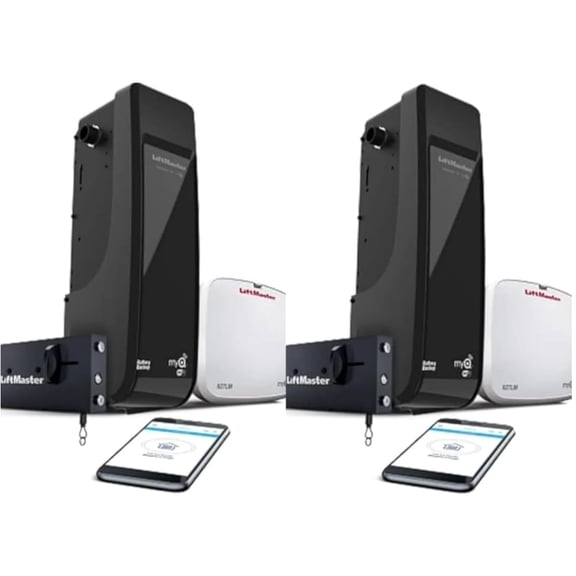 8500 2-PACK LIFTMASTER ELITE SERIES WALL MOUNTED GARAGE DOOR OPENER