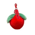 thumbnail image 2 of PRETXORVE Christmas Decor, Christmas Tree Decorations, Fake Miniature Persimmon Car Keychain Pendant Spherical School Packaging Decoration Gift Christmas, 2 of 6