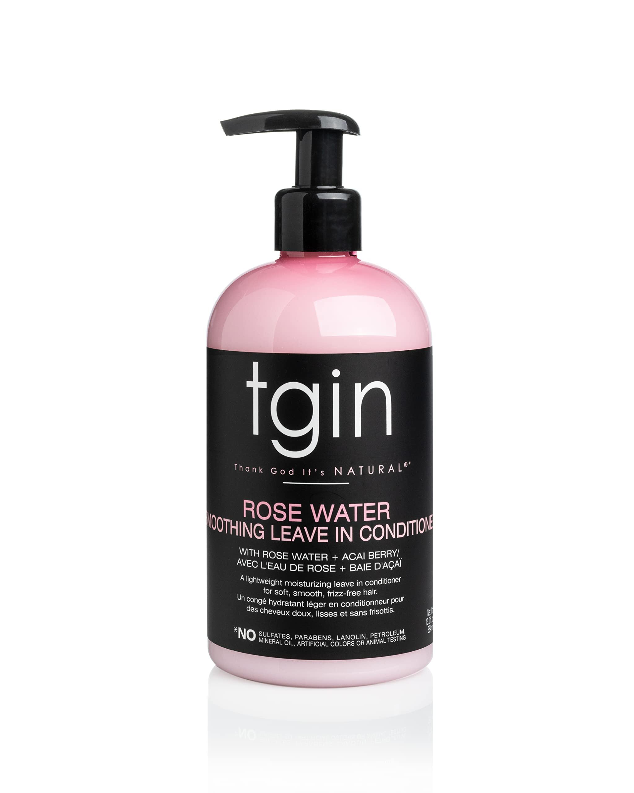 TGIN Rose Water Leave-In Conditioner – 12 oz