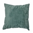 thumbnail image 4 of Maison Concepts Christmas Velvet Joy Embroidered Cushion Green 18X18 - Set of 2, 4 of 4