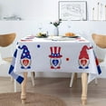 thumbnail image 6 of 4th of July Tablecloth, Patriotic Table Cloth for Rectangle Tables 60 x 102, Fourth of July Memorial Independence Day Kitchen Table Decor for Dining Holiday Party, 6 of 6