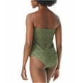 thumbnail image 4 of Women's Vince Camuto V90516 Crochet Lace Draped Bandini Swim Top (Safari Green S), 4 of 4