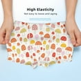 thumbnail image 3 of Yiaed Cute Cartoon Mushrooms Print Boys' Boxer Briefs Cotton Casual Stretch Comfort Boys Boxers - Kids Boxer Briefs Underwear for Boys (6-18)-X-Small, 3 of 5