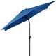 thumbnail image 2 of Costway 2,7m Sombrilla Parasol de con Bielas y Costillas de Acero Sombrilla Inclinada para Terraza Jardín Playa Azul, 2 of 7