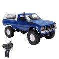 thumbnail image 2 of Camioneta RC Tracción en las Cuatro Ruedas 2.4GHZ 500mAh Batería Neumáticos Antideslizantes Coche de Escalada RC para más de 8 Azul YUNYI BRAND Deportes, 2 of 8