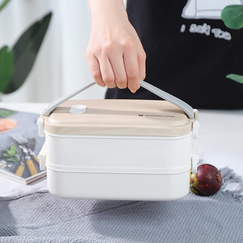 Bento Box,Stainless Steel Thermal Insulated Lunch Box Bento Food
