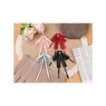 thumbnail image 5 of INSPIRE CHIC Women's Lace Bow Tie Pre-Tied Ribbon Wedding Party Bow Brooches, 5 of 5