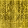 thumbnail image 1 of Ahgly Company Indoor Square Abstract Yellow Modern Area Rugs, 7' Square, 1 of 4
