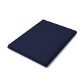 thumbnail image 2 of Luxury Cathay Silky Soft Polyester Single Flat Sheet, Twin Size, Navy Blue, 2 of 4