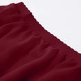 thumbnail image 5 of Eltusu Girls Dance Skirts, Breathable Solid Color Comfort Elastic Waistband Mini Skirts Wine Size 8-9T, 5 of 6