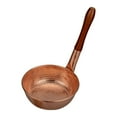 thumbnail image 1 of Olla de fideos de cobre puro, olla de ramen resistente de calentamiento rápido, fácil de transportar, cazuela multifuncional para el hogar y la fiesta B, 1 of 9