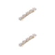 thumbnail image 3 of Gorros Jumpingount con Pinzas de Resorte de Perlas E8407Diamantes Blancos, 3 of 6