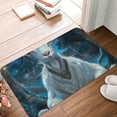 thumbnail image 4 of Matuu Forest Meditating Goat for Indoor doormat,Non-Slip Doormat for Entryway, Outdoor and Indoor Use, Modern Designs Easy Clean (16 x 24 Inches), 4 of 7