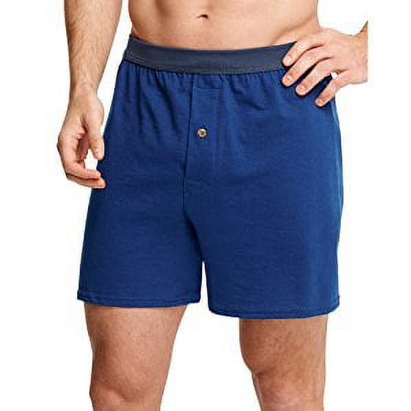 Hanes Mens FreshIQ Boxer Briefs with ComfortSoft Waistband 5-Pack :  : Clothing, Shoes & Accessories
