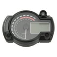thumbnail image 3 of Instrumento de Motocicleta, Pantalla LCD de la Moto Odómetro Retardante ABS Universal para automóviles para RVS, 3 of 7