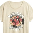 thumbnail image 3 of Marvel Deadpool - Maximum Effort - Women's Short Sleeve Graphic T-Shirt, 3 of 5