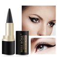 thumbnail image 5 of Delineador de ojos resistente al agua, delineador de ojos mate de secado rápido, lápiz delineador de ojos rico sólido negro de un solo extremo, 5 of 5