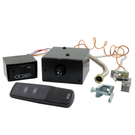 - Skytech Manual On/Off Gas Valve Kit with On/Off/Hi/Med/Lo Remote