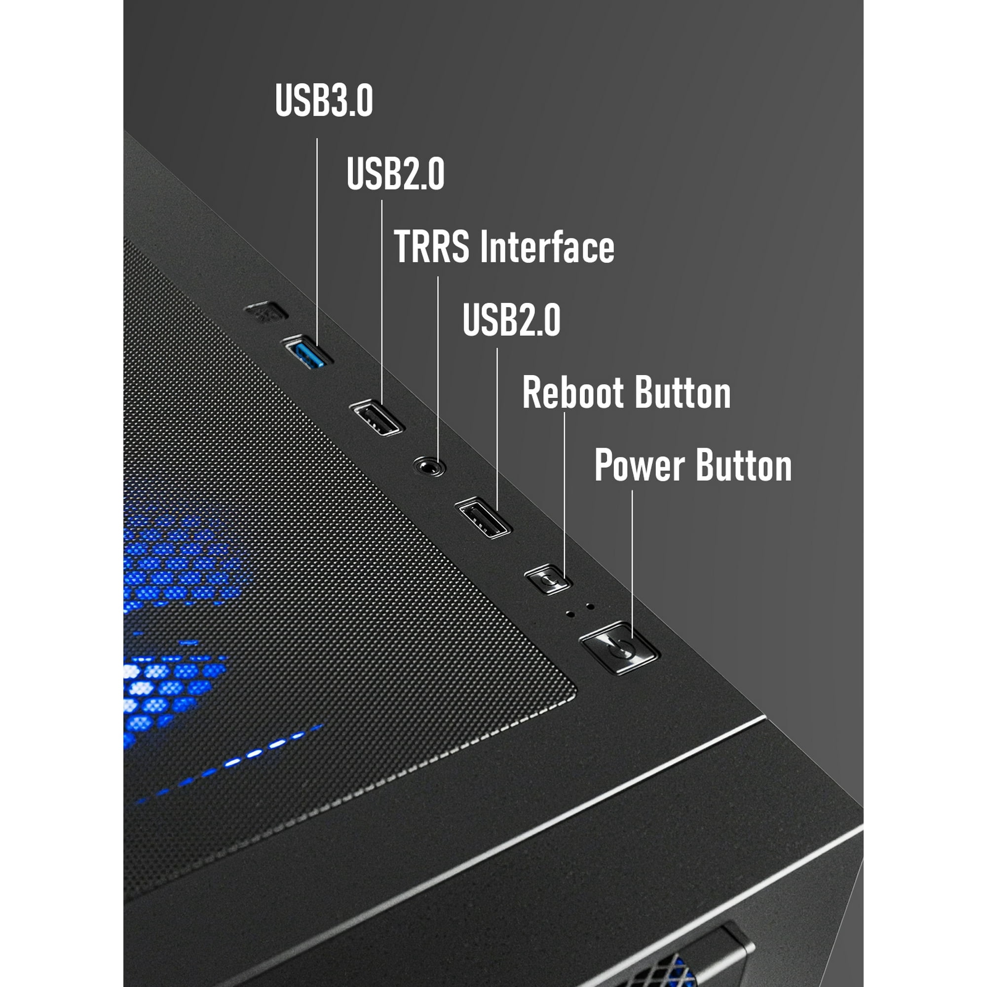 Gaming PC Desktop Computer, Core i7-7700 4.2GHz, GTX 1060 6GB