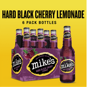 Mike's Hard Lemonade Black Cherry Lemonade, 6 Pack, 11.2 fl oz Bottles