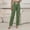 Green, variant on Women's Tall Fit Linen Blend Pants with Adjustable Drawstring Waist and Side Pockets, Lightweight Breathable Fabric for All Day Comfort Black L