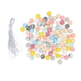 thumbnail image 2 of Silicone Beadsfor Keychain Making,100pcs Colorful Silicone Beads Silicone Beads Silicone Beads Top-Notch Performance, 2 of 9