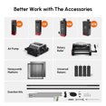 thumbnail image 4 of Algol/aser L/aser Engraving Cutting Machine Leather Acrylic Mark DIY KIT 40*40CM Mini Table Woodworking Tools CNC Engraver Printer, 4 of 5