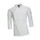 thumbnail image 5 of Chaqueta de chef informal, transpirable, de manga larga y cuello alto, para mujer 3XL, 5 of 9