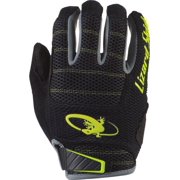 Lizard Skins Monitor AM Gloves: Jet Black/Neon XL
