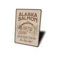 thumbnail image 4 of Alaska Salmon Novelty Sign, Metal Wall Decor - 10x14 inches, 4 of 4