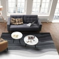 thumbnail image 4 of Area Rugs Indoor Non-Slip Rectangle Rug 5x8 Ft Gray Gradient Rug Rubber Backing Floor Mats Non Shedding Home Decor Carpet for Entryway Living Room, 4 of 8