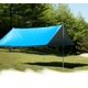 thumbnail image 4 of ER Cortina cuadrada multifuncional para exteriores, protector solar impermeable, parasol, tienda de campaña, estera cubierta con plata clara, 300 * 400 cm (azul) oso de fresa Electrónica, 4 of 5